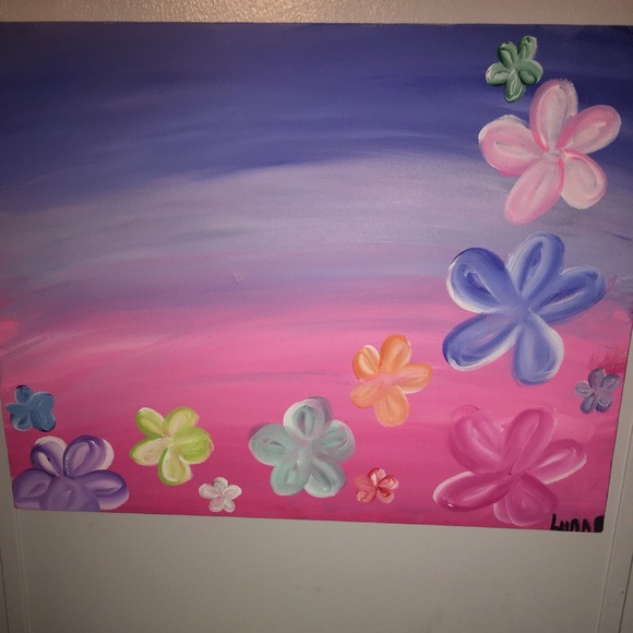 Flower painting - Picture 2 of 2